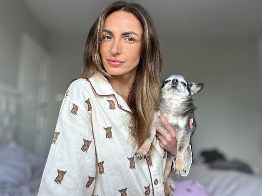 Off-White Cotton Pyjamas