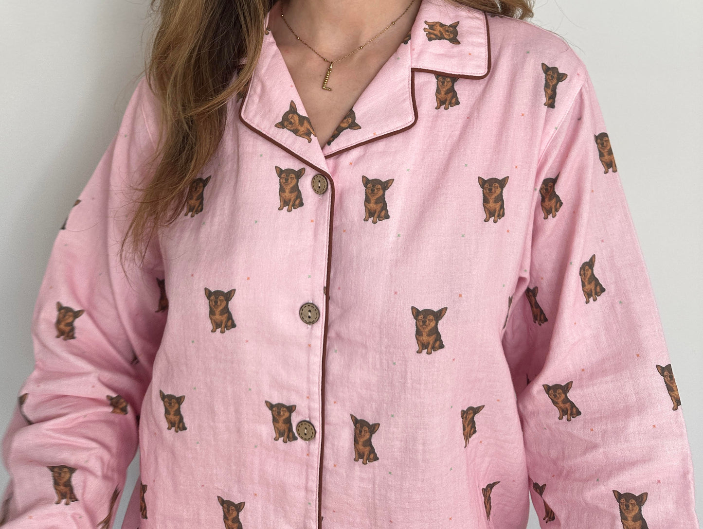 Pink Cotton Pyjamas